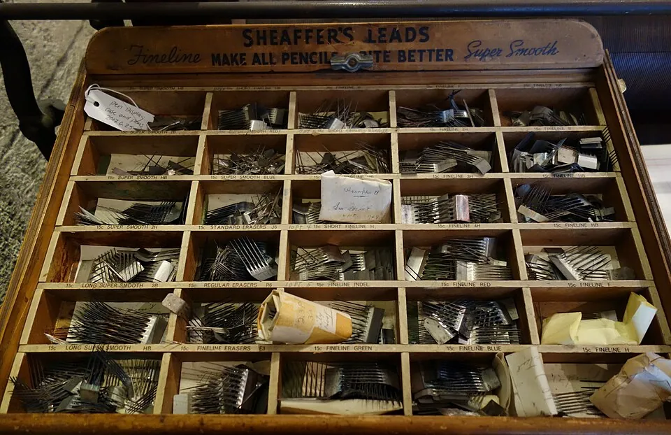 Exhibit in the American Bookbinders Museum - San Francisco, California, USA.