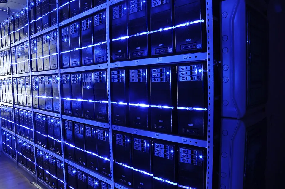 Server room of BalticServers